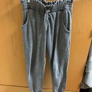 Gray joggers